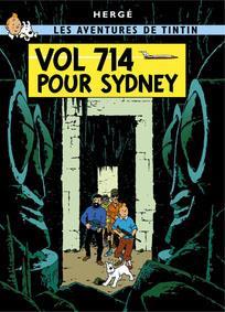 Poster - Tintin Vol 714 pour Sydney - Plan 714 till Sydney