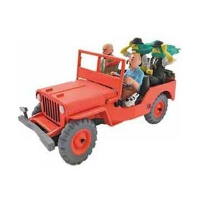 Tintin - Röd Jeep Willys