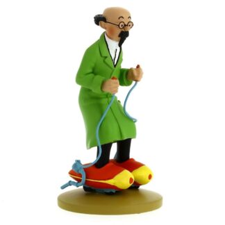 Tintin - Statyett - Professor Kalkyl på rullskridskor