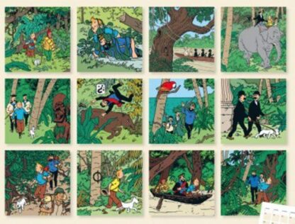 Tintin - Kalender 30 x 30 cm