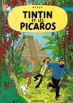 Poster - Tintin et les picaros - Tintin hos gerillan