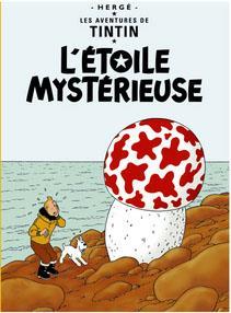 Poster - Tintin L'etoile mysterieuse - Den mystiska stjärnan