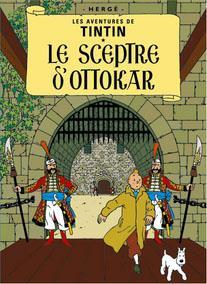 Poster - Tintin Le Sceptre d'Ottokar - Kung Ottokars spira