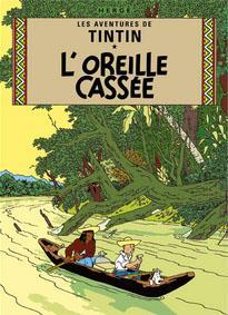 Poster - Tintin L'Oreille Cassée - Det sönderslagna örat
