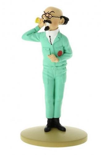 Tintin - Statyett - Professor Kalkyl med hörlur