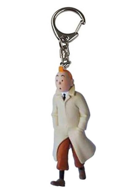 Tintin - Nyckelring i plast - Tintin går.