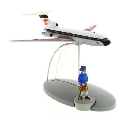 Tintin - British European Airways plane (Den svarta ön)