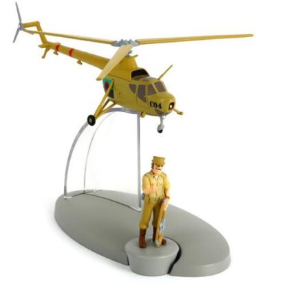 Tintin -The San Theodoros army helicopter (Tintin hos gerillan)