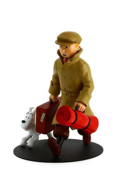 Tintin - Resin - Tintin och Milou ankommer