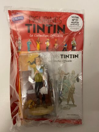 Tintin - Statyett N31 - Nestor med vippa - RARE