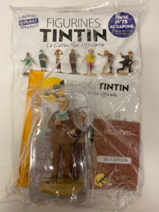 Tintin - Statyett N78 - Al Capone - RARE