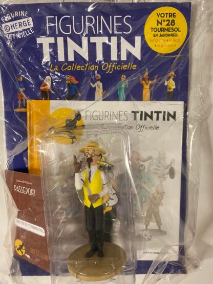 Tintin - Statyett N28 - Turnesol, Professor Kalkyl - RARE