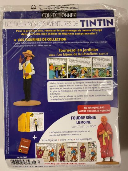Tintin - Statyett N28 - Turnesol, Professor Kalkyl - RARE