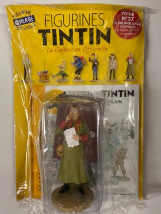 Tintin - Statyett N37 - Le Colonel Sponz Contrarié - RARE