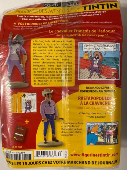 Tintin - Statyett N44 - Le Chevalier De Hadoque - RARE