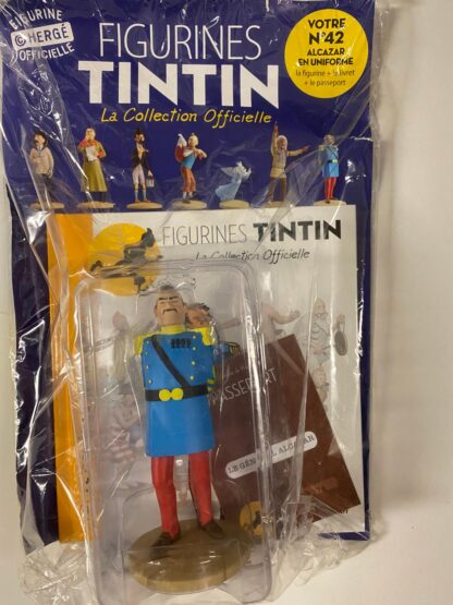 Tintin - Statyett N42 - Alcazar En Uniforme - RARE