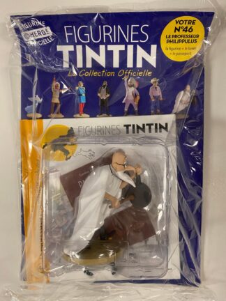 Tintin - Statyett N46 - Le Professeur Philippulus - RARE