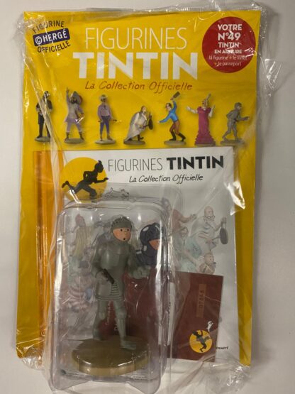Tintin - Statyett N49 - Tintin En Armure - RARE