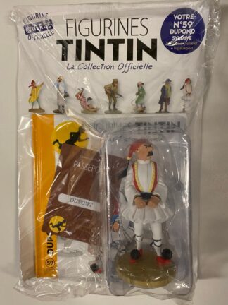 Tintin - Statyett N59 - Dupond Syldave - RARE