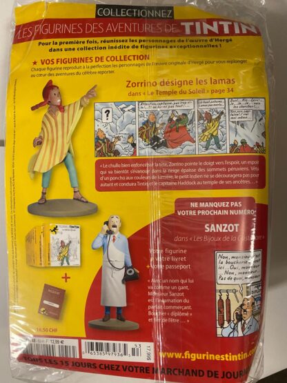 Tintin - Statyett N53 - Zorrino Désigne Les Lamas - RARE