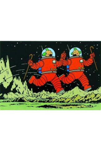 Tintin - Magnet - Dupontarna på månen