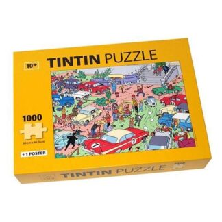 Tintin - Pussel - Rally