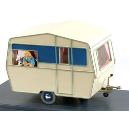 Tintin - 1:24 Modellbil #51 - Turist Husvagn