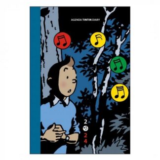 Tintin - Kalenderbok, 9cm x 16cm 2024