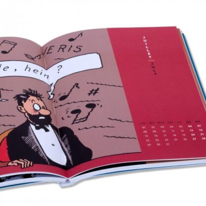Tintin - Kalender, bok, 21cm x 15cm 2022
