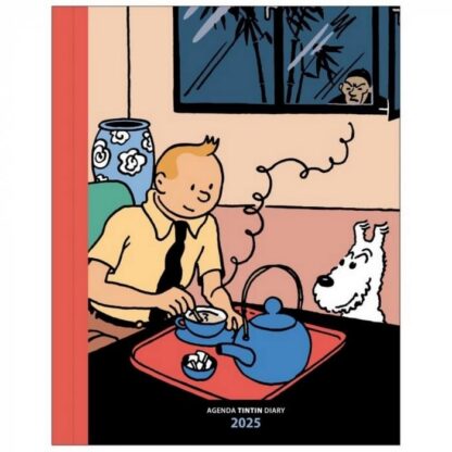 Tintin - Kalender bok 16 x 21 cm 2025