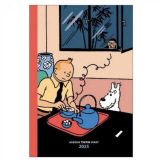 Tintin - Kalender bok 10 x 15 cm 2025