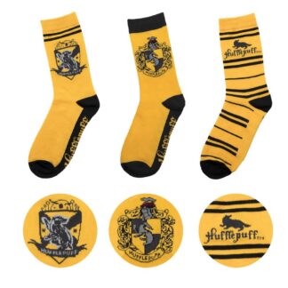 Harry Potter - Strumpor - Hufflepuff 3-Pack