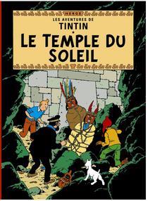 Poster - Tintin Le Temple du Soleil - Solens tempel