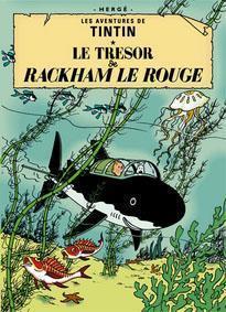 Poster - Tintin Le tresor de Rackham le Rouge - Rackham den Rödes skatt