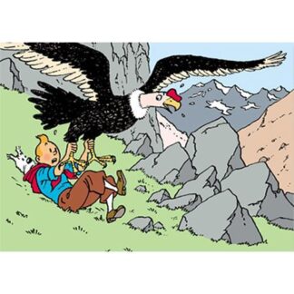 Poster - Tintin Le Temple du Soleil – Solens tempel - Condor
