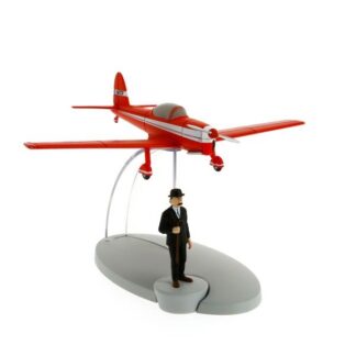 Tintin - Rött flygplan (Den svarta ön)