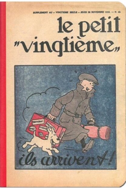 Tintin - Anteckningsbok - Petit Vingtième “Ils arrivent!”