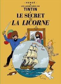 Poster - Tintin Le secret de la Licorne - Enhörningens hemlighet