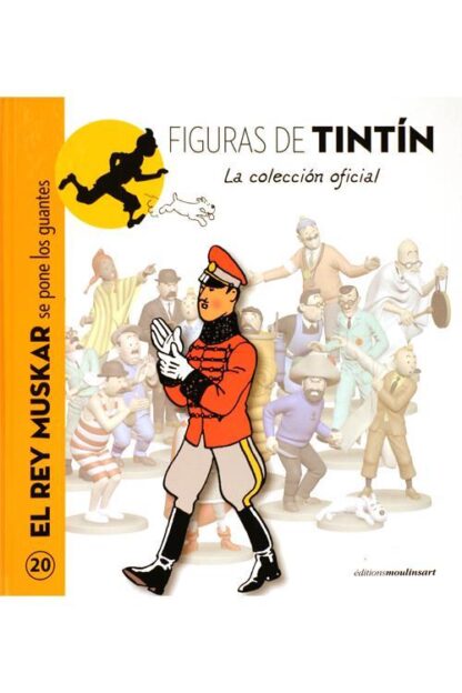Tintin - Statyett - Muskar