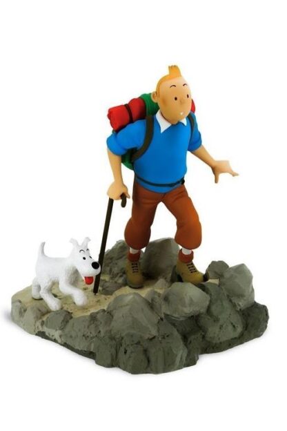 Tintin - Resin - Tintin och Milou bergsvandring
