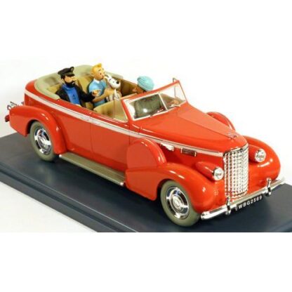Tintin - 1:24 Modellbil #3 - Taxi Cadillac