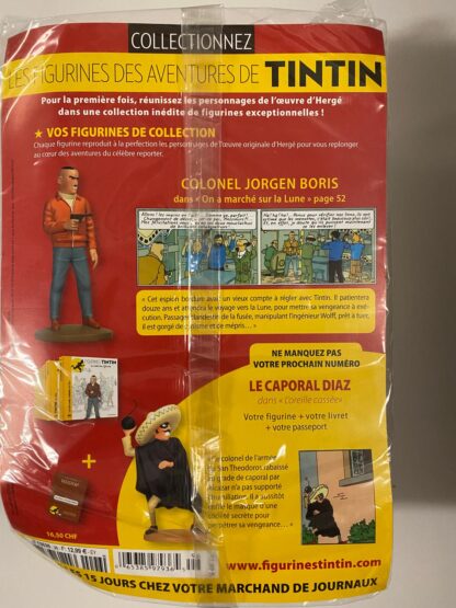 Tintin - Statyett N96 - Colonel Jorgen Boris - RARE