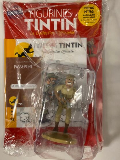 Tintin - Statyett N56 - General Alcazar - RARE