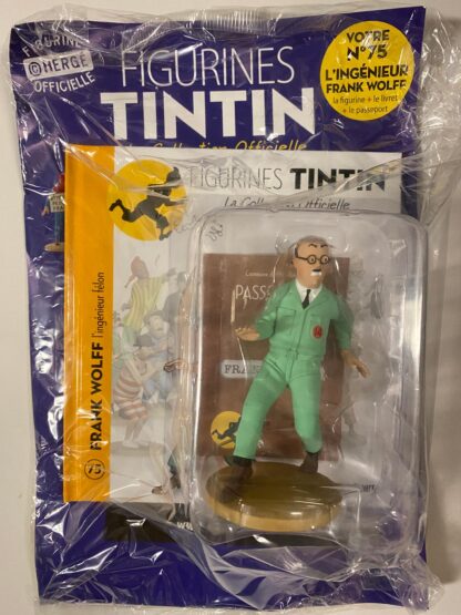 Tintin - Statyett N75 - Frank Wolff- RARE