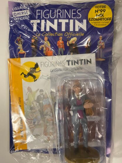 Tintin - Statyett N99 - Mik Ezdanitoff - RARE