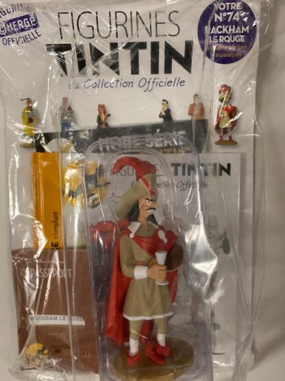 Tintin - Statyett N74 - Rackham Le Rouge - RARE