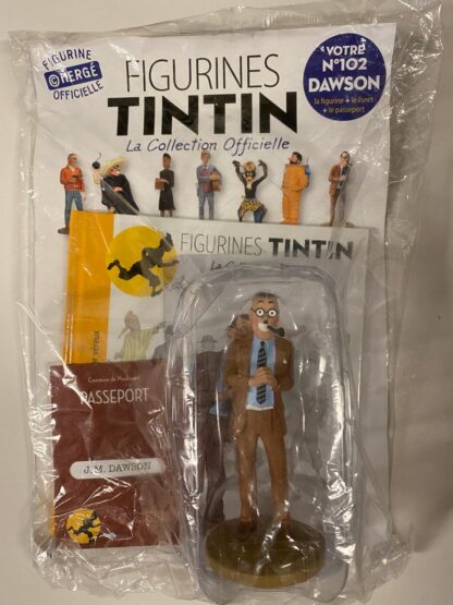Tintin - Statyett N102 - Dawson - RARE