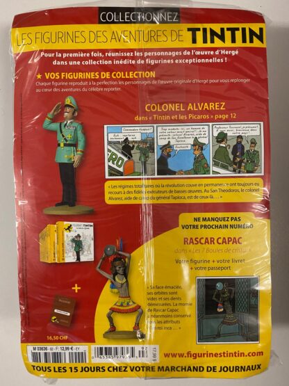Tintin - Statyett N92 - Colonel Alvarez - RARE