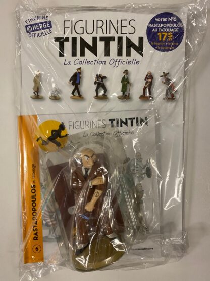 Tintin - Statyett N6 - Rastapopoulos Au Tatouage - RARE