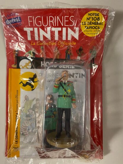 Tintin - Statyett N108 - Le Général Tapioca - RARE